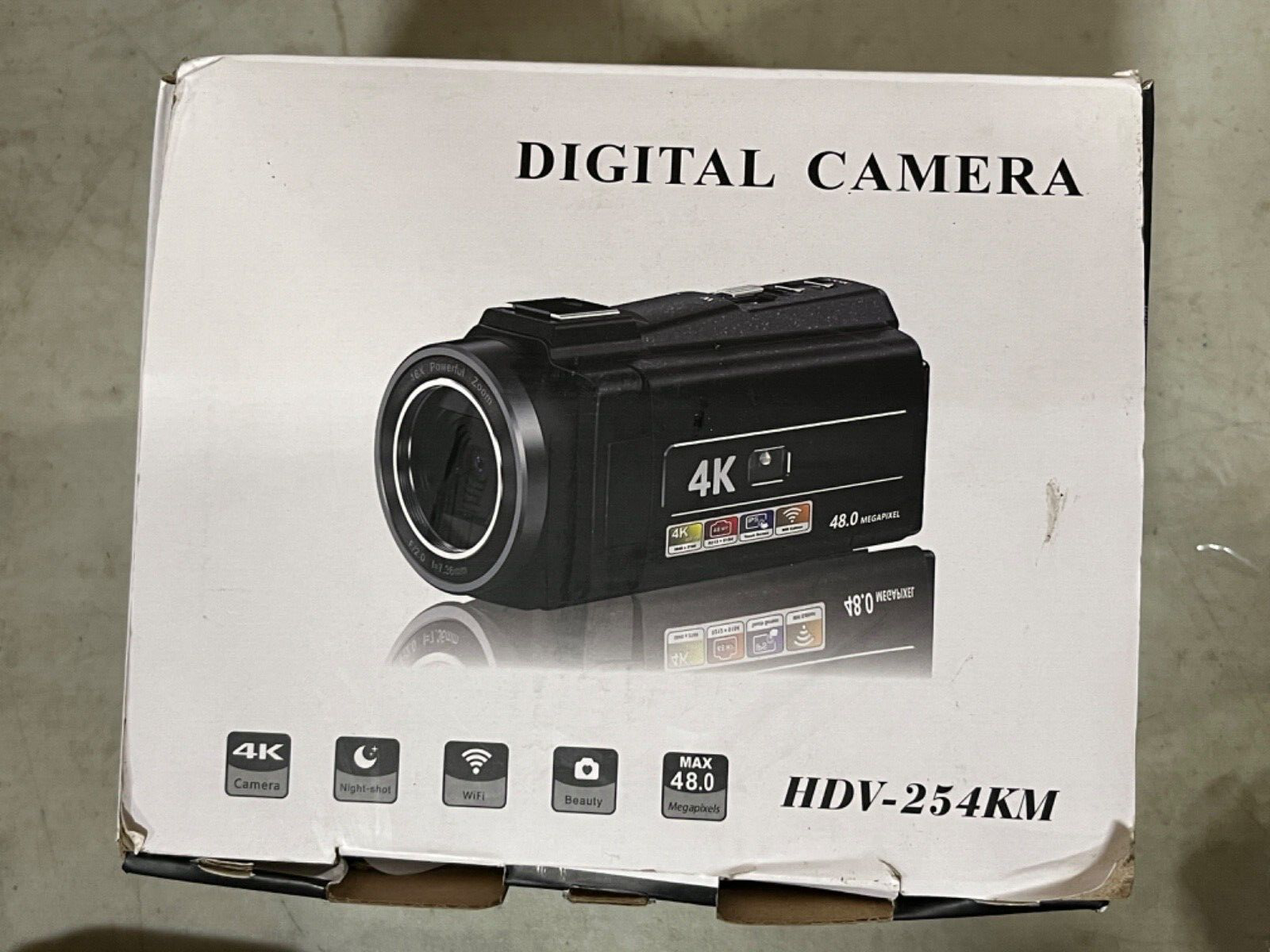 4K Digital Video Camera MODEL HDV-544KM | eBay