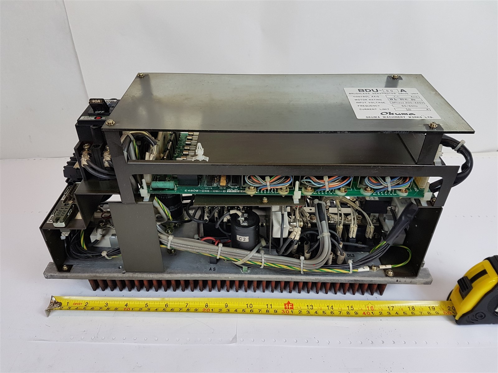 Okuma BDU-50-A Brushless Servomotor Drive Unit ZA-axis - Good Used