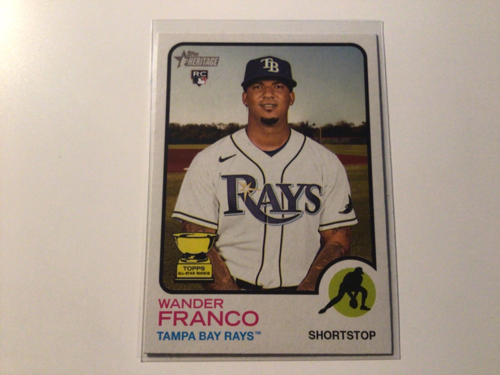 スポーツ選手 2022 Topps Green Ref 99 Wander Franco RC スポーツ選手