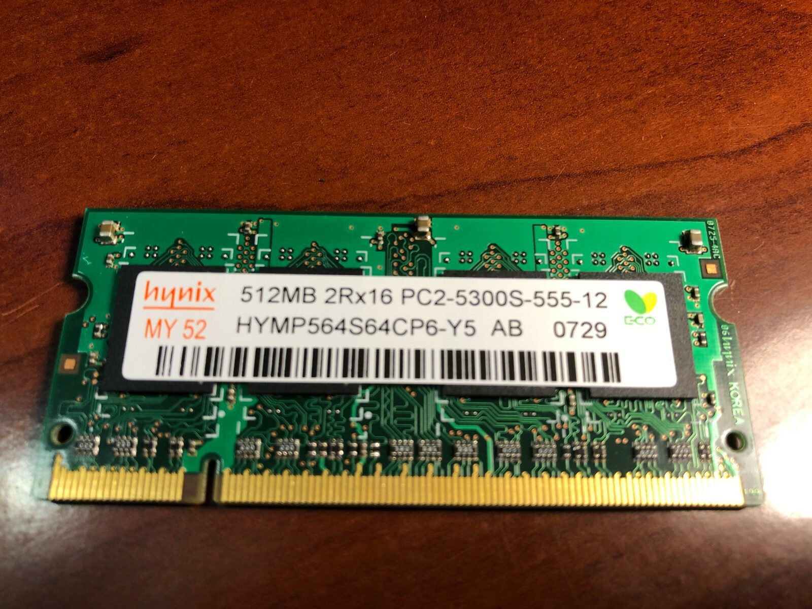 Hynix 1 GB KIT 2x 512 MB 200 Pin DDR2 SO-DIMM DDR2 667 PC2 5300