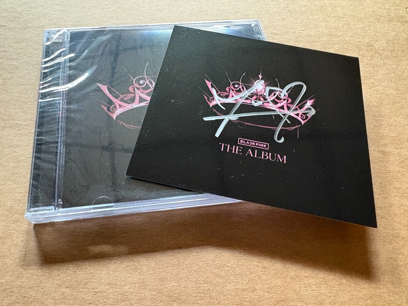 NEW SUPER RARE Blackpink - The Album SIGNED CD | eBay