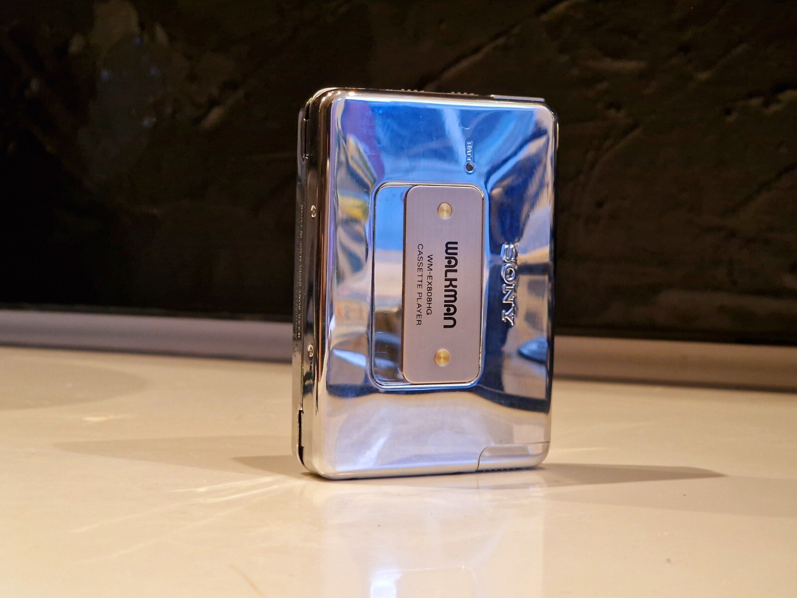 Sony Walkman WM-EX808HG Limited Edition Mirror Chrome Cassette