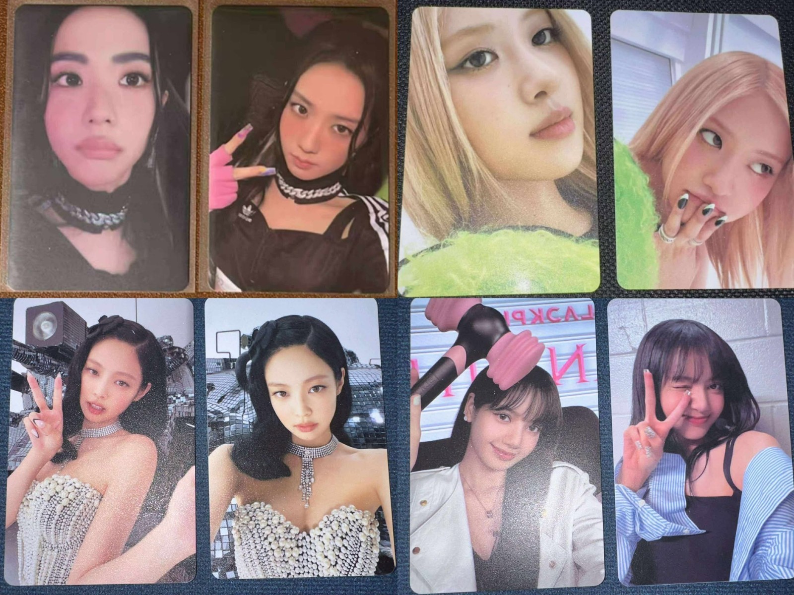 BLACKPINK OFFICIAL KMSTATION KMS LUCKY DRAW PHOTOCARD JISOO JENNIE