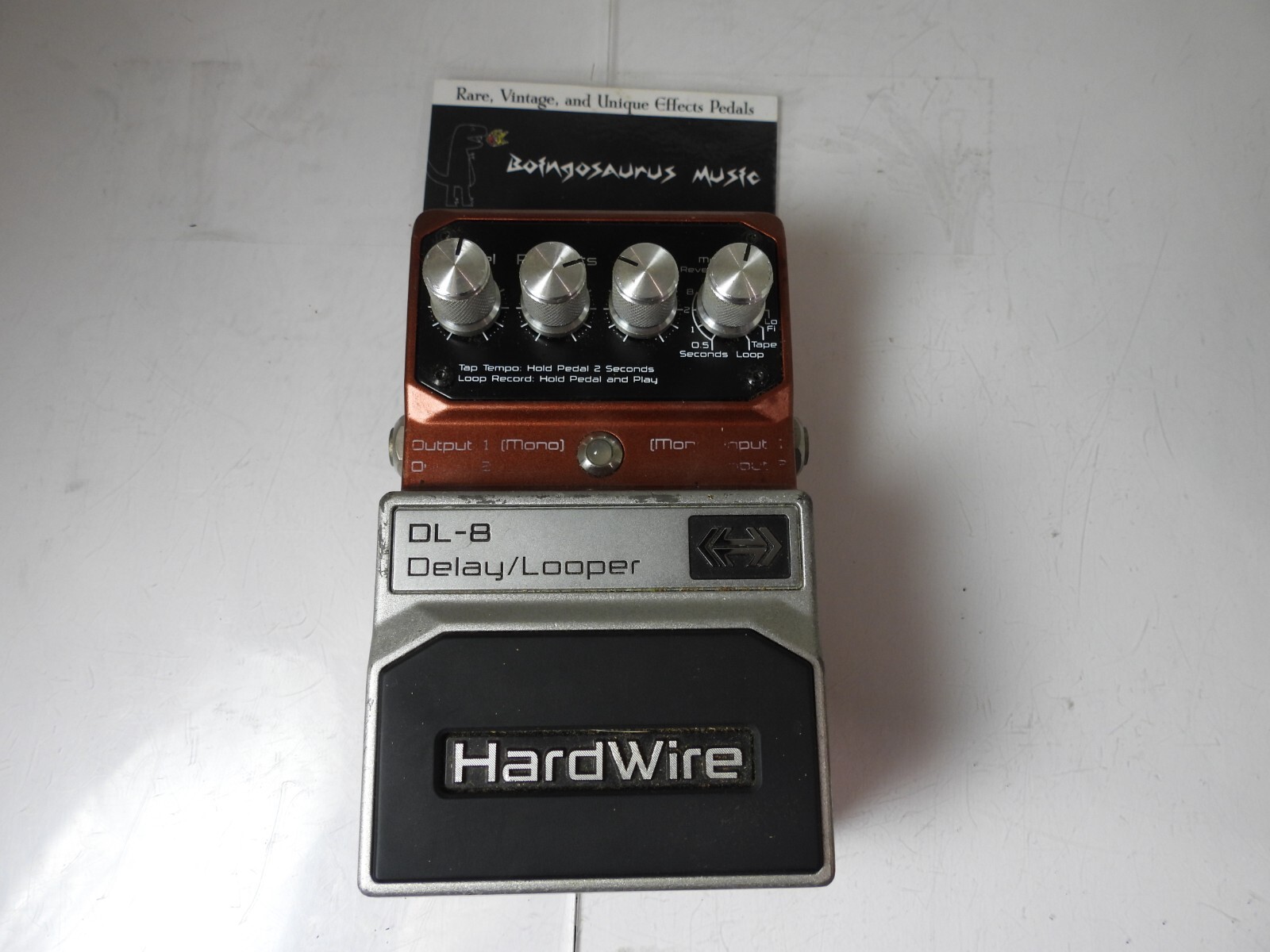 Digitech DL-8 Hardwire Stereo Delay & Looper Effects Pedal Free