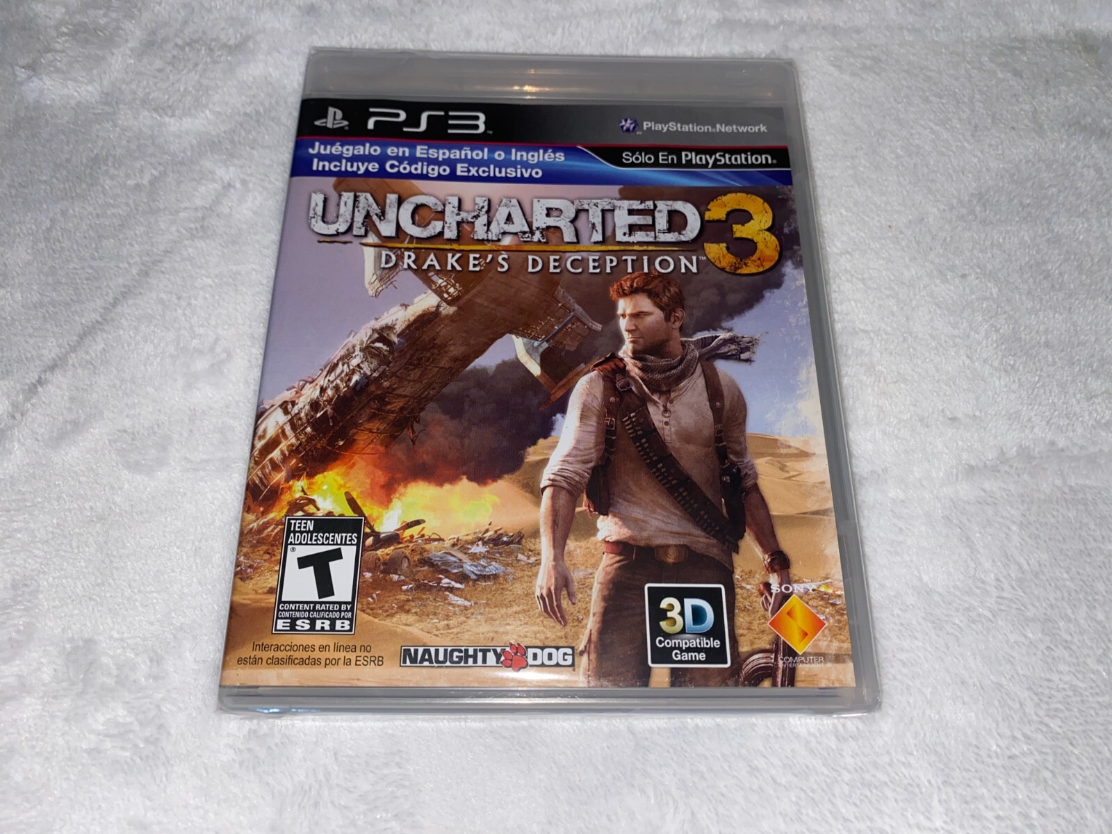 Sony PS3 PlayStation 3 Uncharted 3: Drake's Deception Brand New