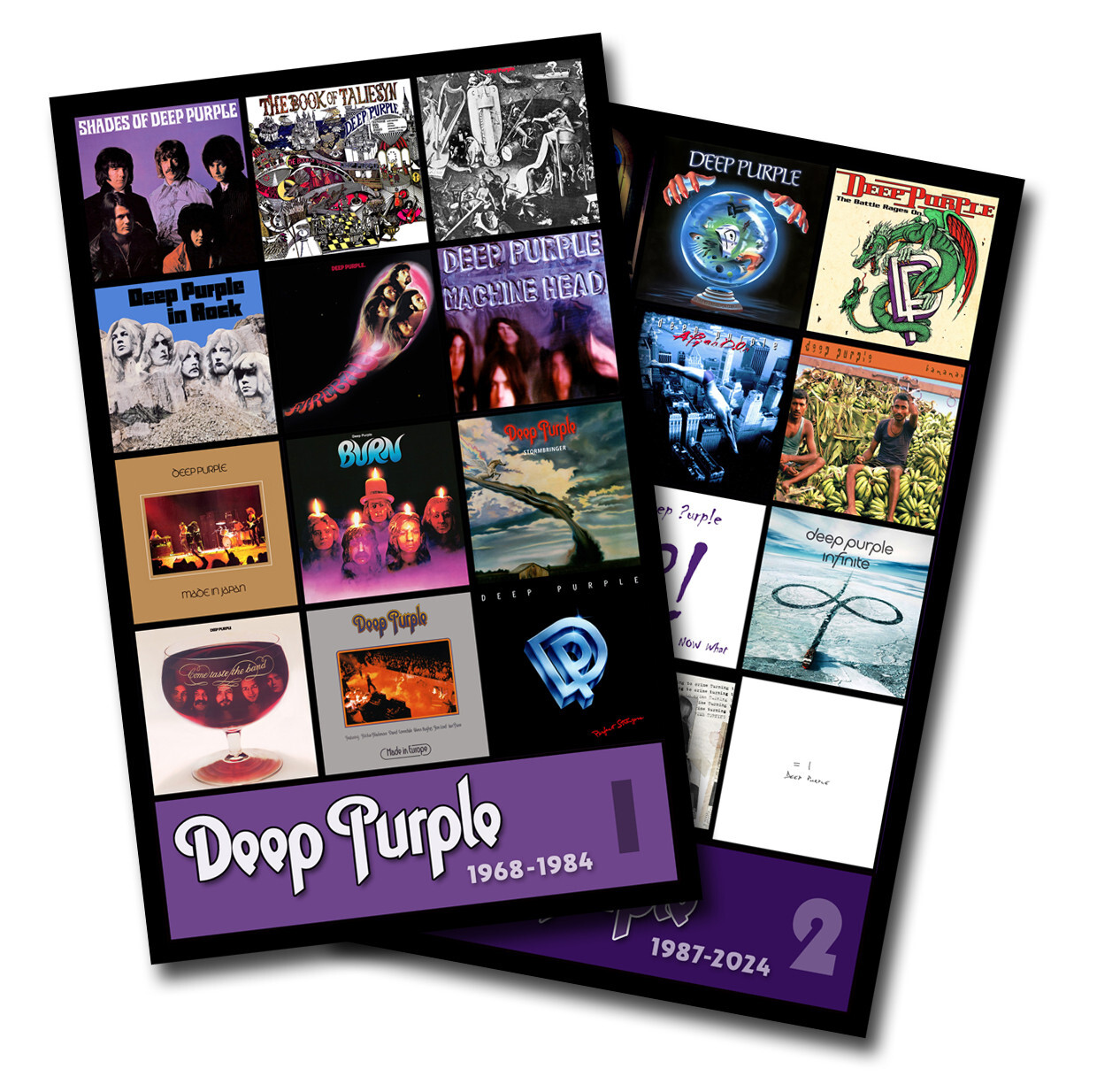 DEEP PURPLE twin pack set (two 3.5