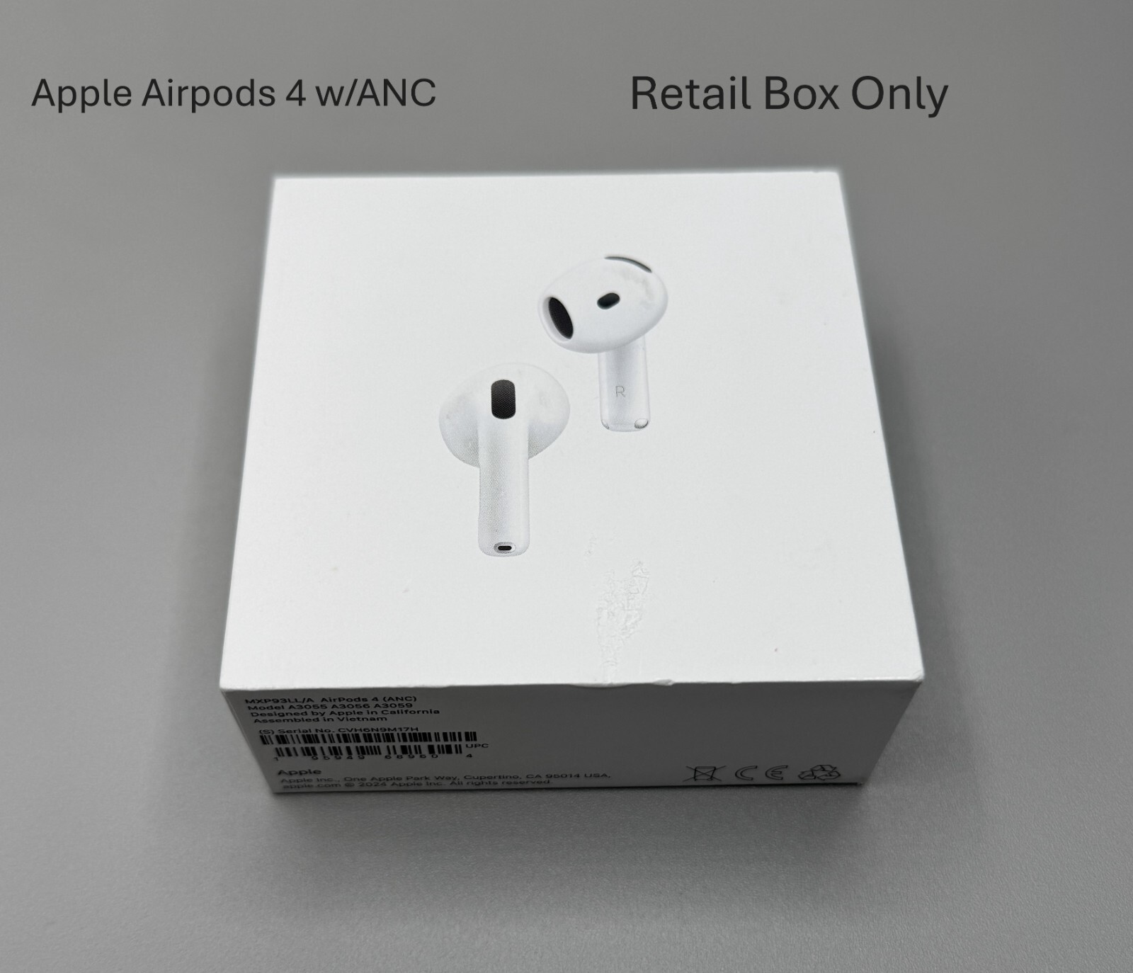 Original Apple Airpods 4 ANC EMPTY Retail Box & Manual Only | eBay