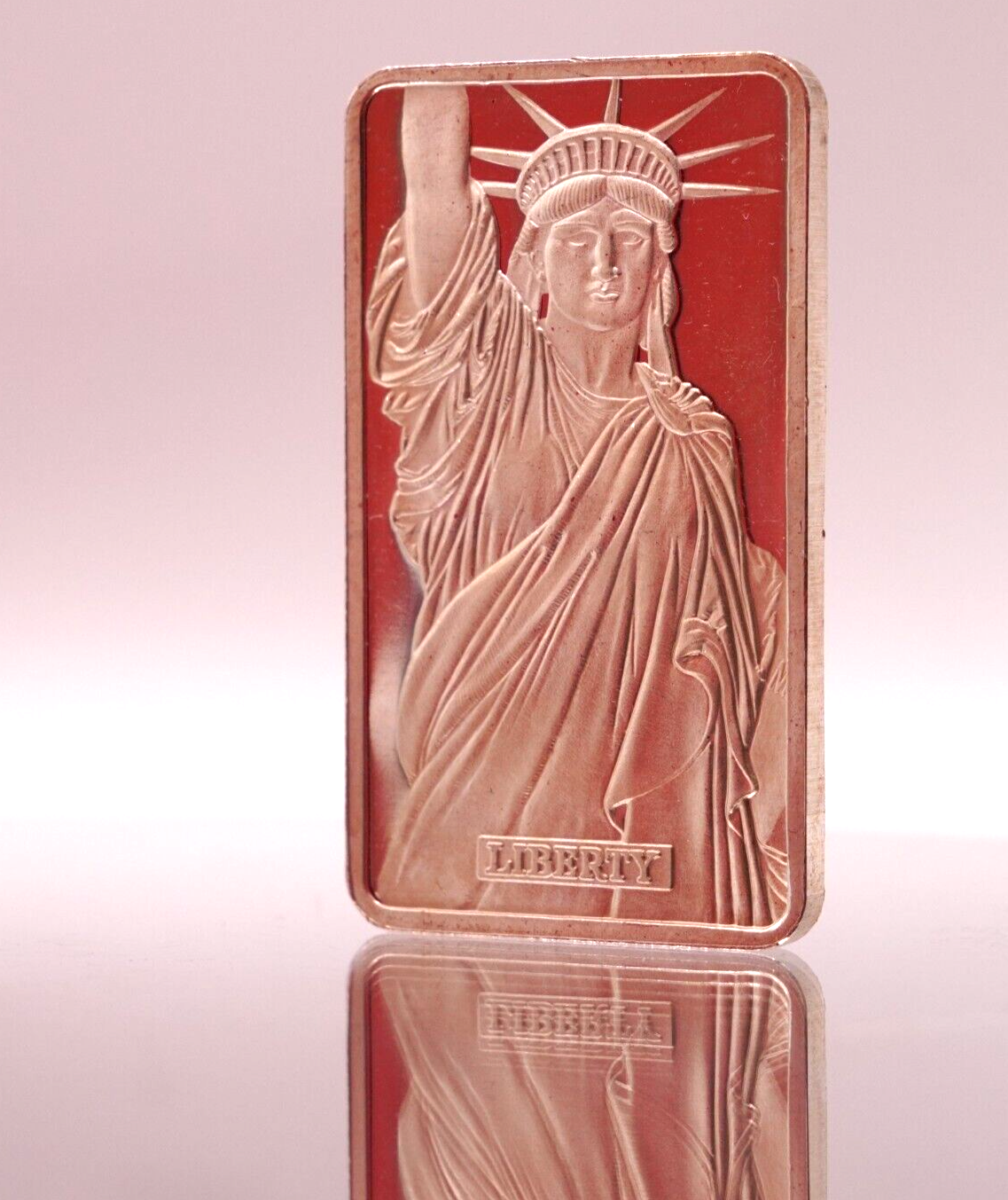 1982 Statue of Lady Liberty MTB New York WOW!! 1oz 999 FINE Silver