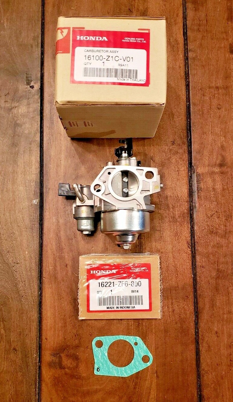 HONDA Carburetor w/Gasket GX390 13HP 16100-Z1C-V01 Genuine OEM | eBay