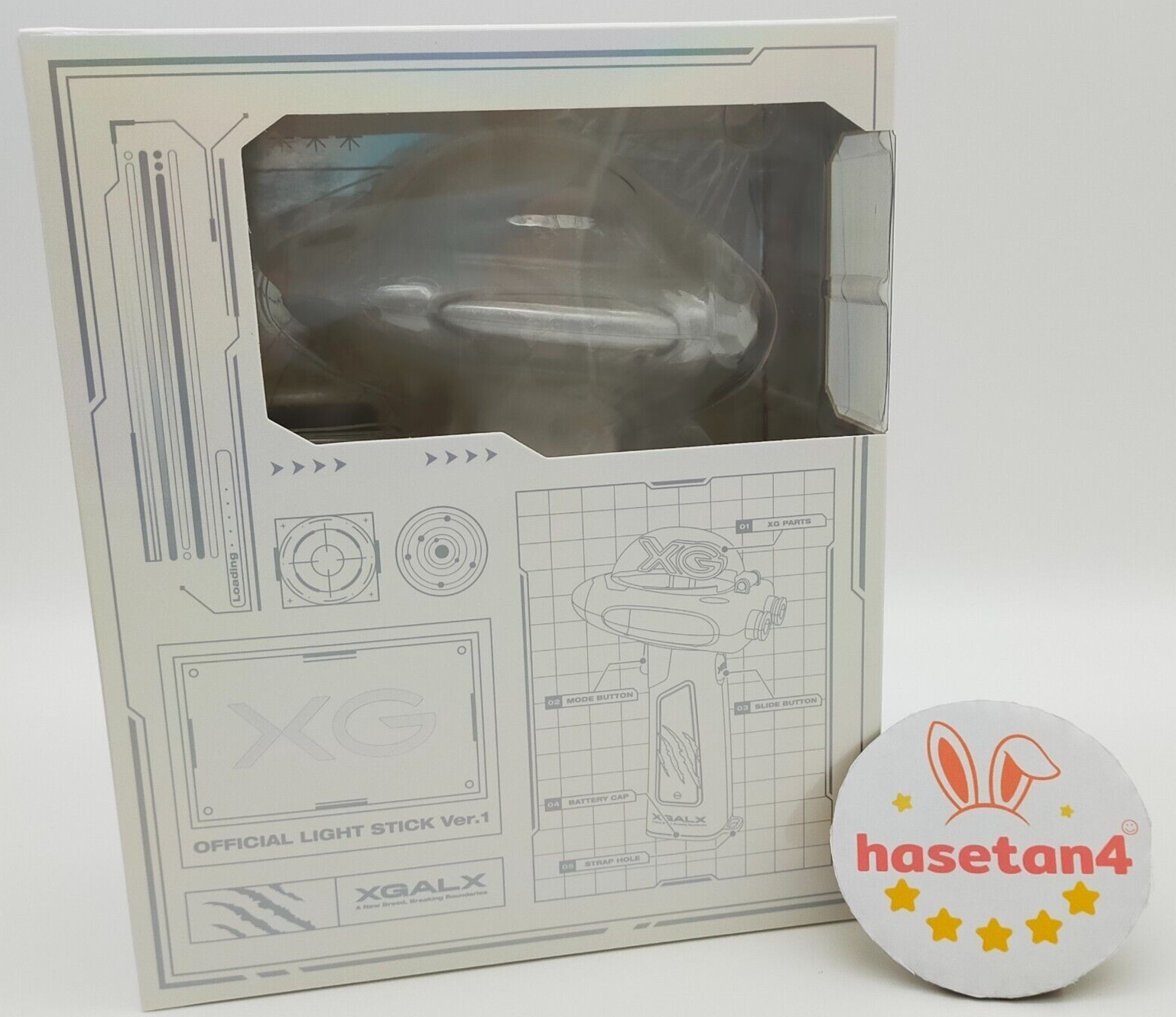 XG OFFICIAL LIGHT STICK Ver.1 XG Trading Card Unopened Full Set