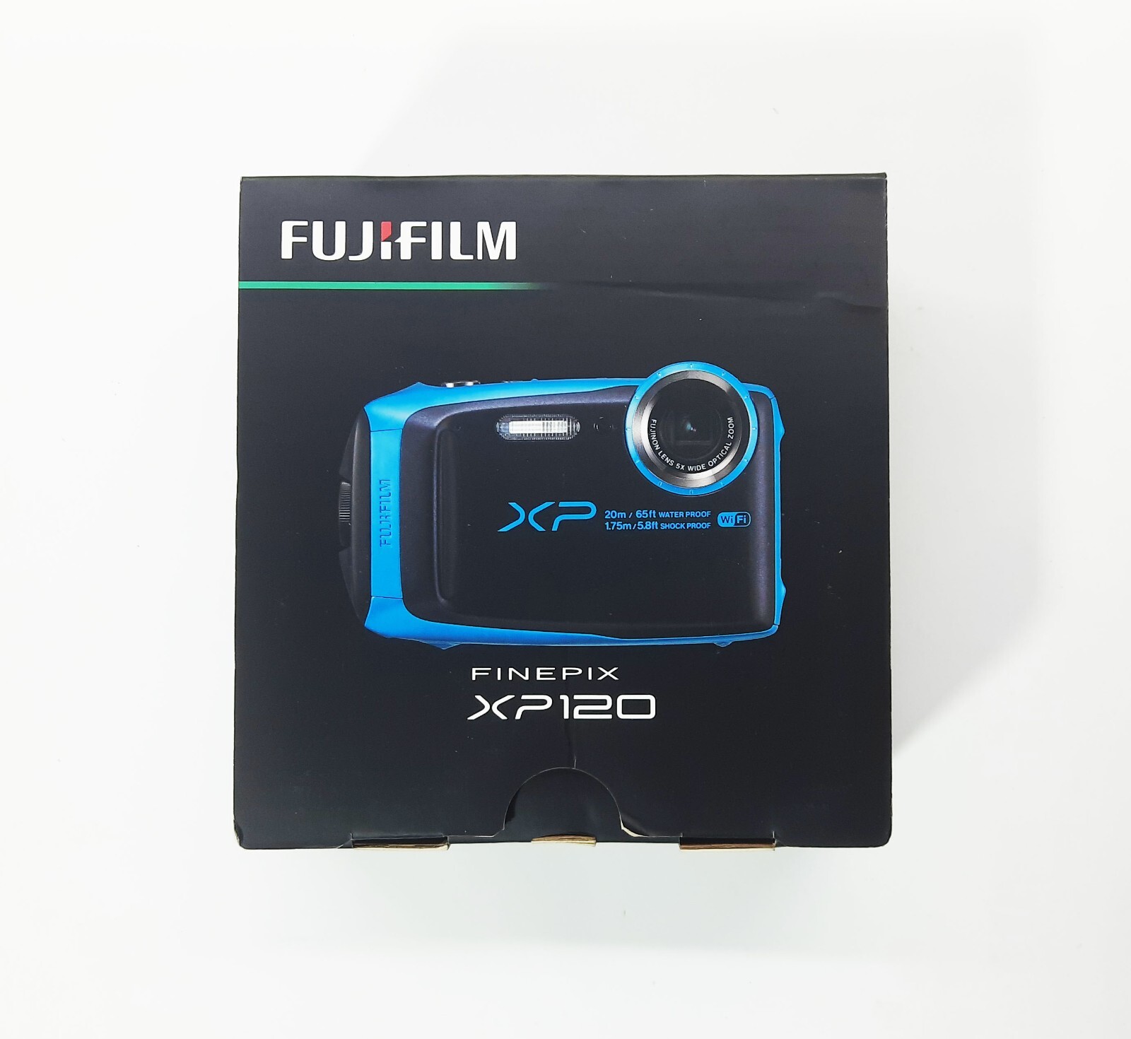 Fujifilm FinePix XP120 16 MP Waterproof Digital Camera Sky Blue