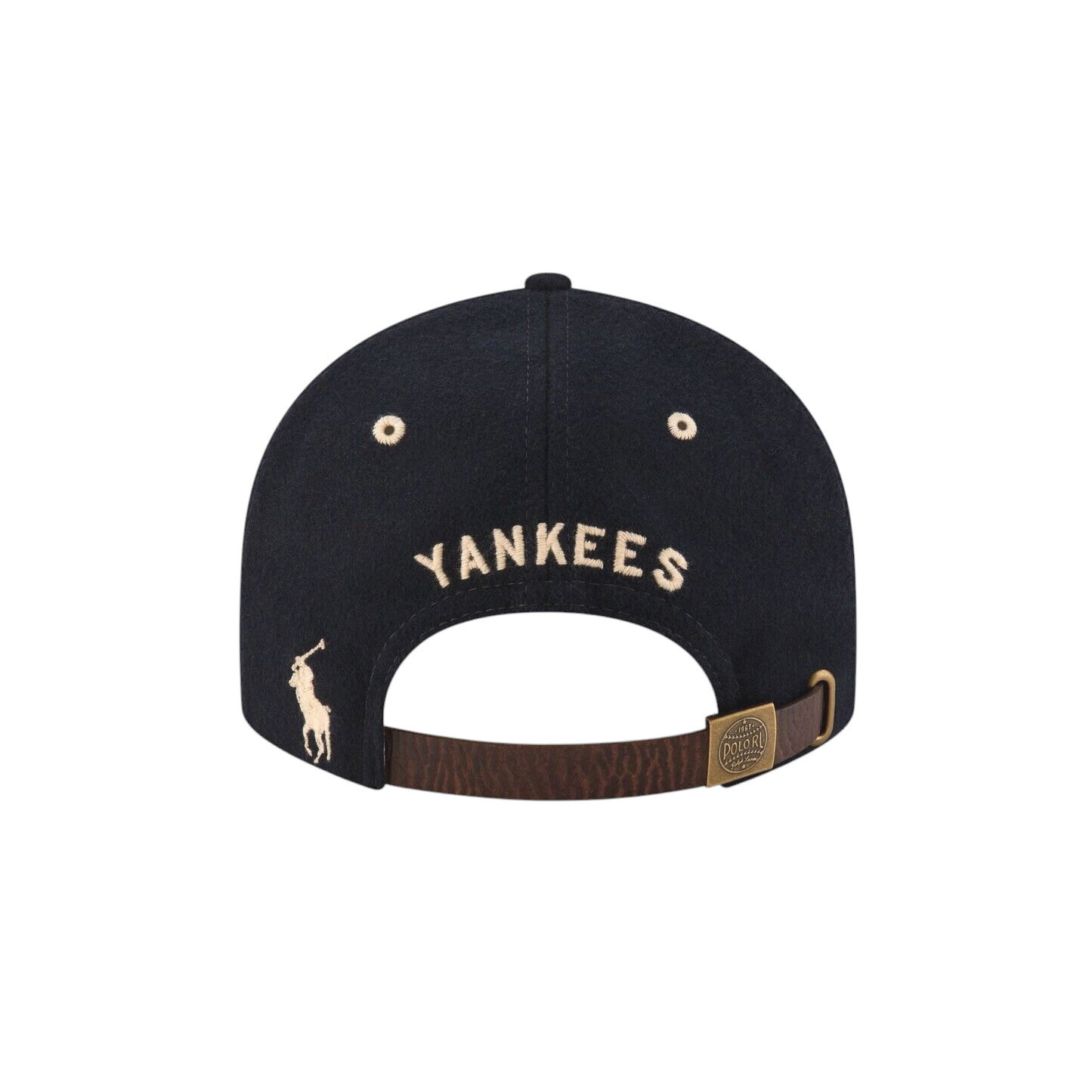 Polo Ralph Lauren Navy NY Yankees New Era Retro 9FIFTY Strapback