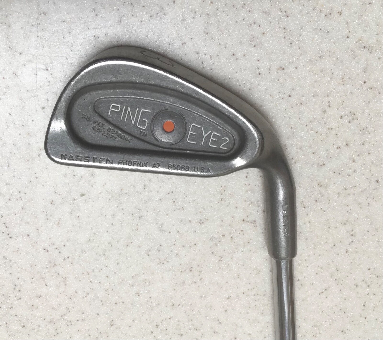 Ping Eye2 Orange Dot 3 Iron Steel Karsten Right Handed 38” | eBay