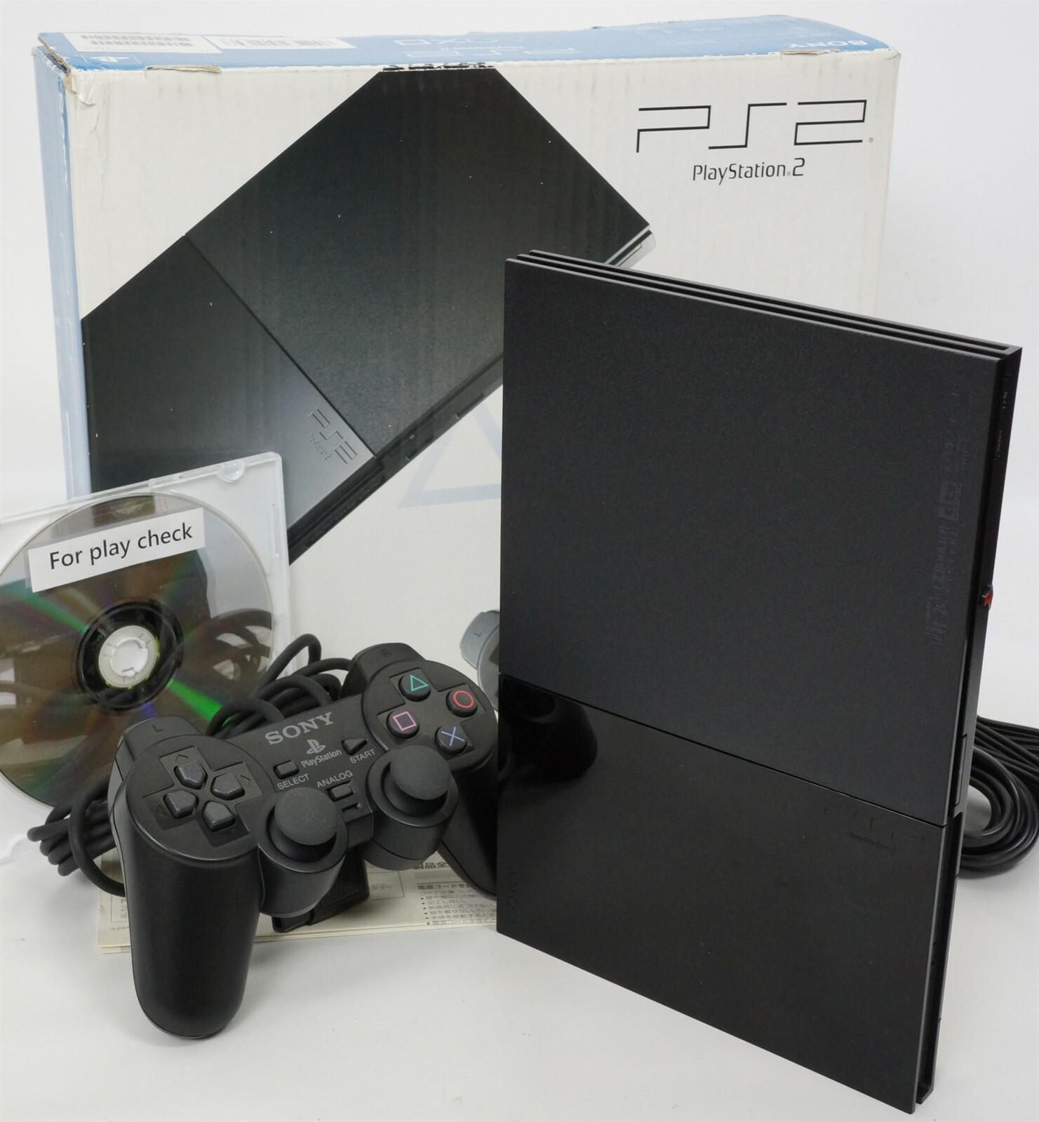 PS2 Playstation 2 Black Console SCPH-90000 Only for NTSC-J Tested
