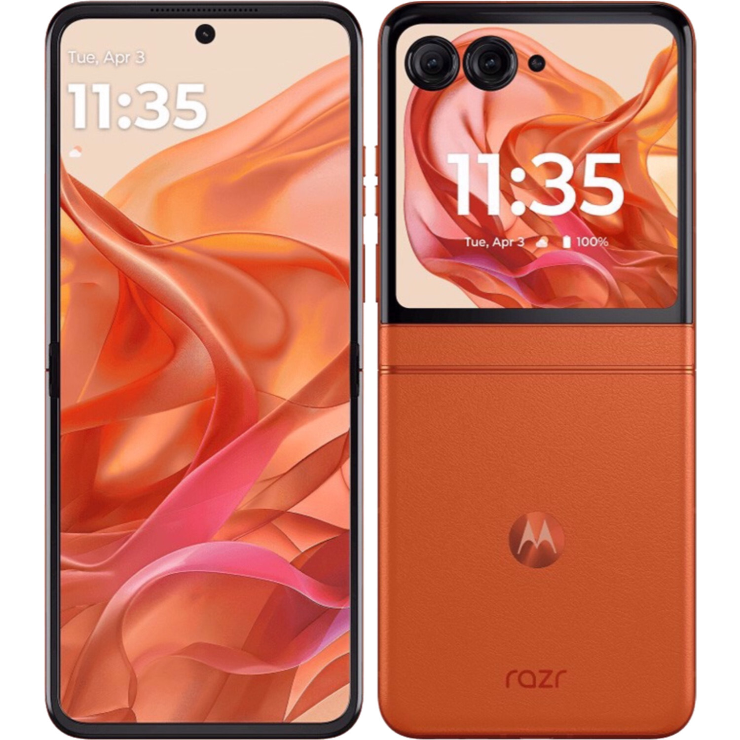 Motorola Razr 50 5G Spritz Orange 256GB + 8GB Dual-SIM Unlocked