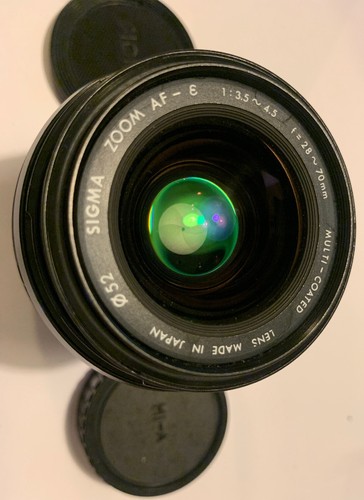 Sigma Auto Focus Zoom AF E 1:3:5 4:5 F 28 -70 mm 52 mm Multi