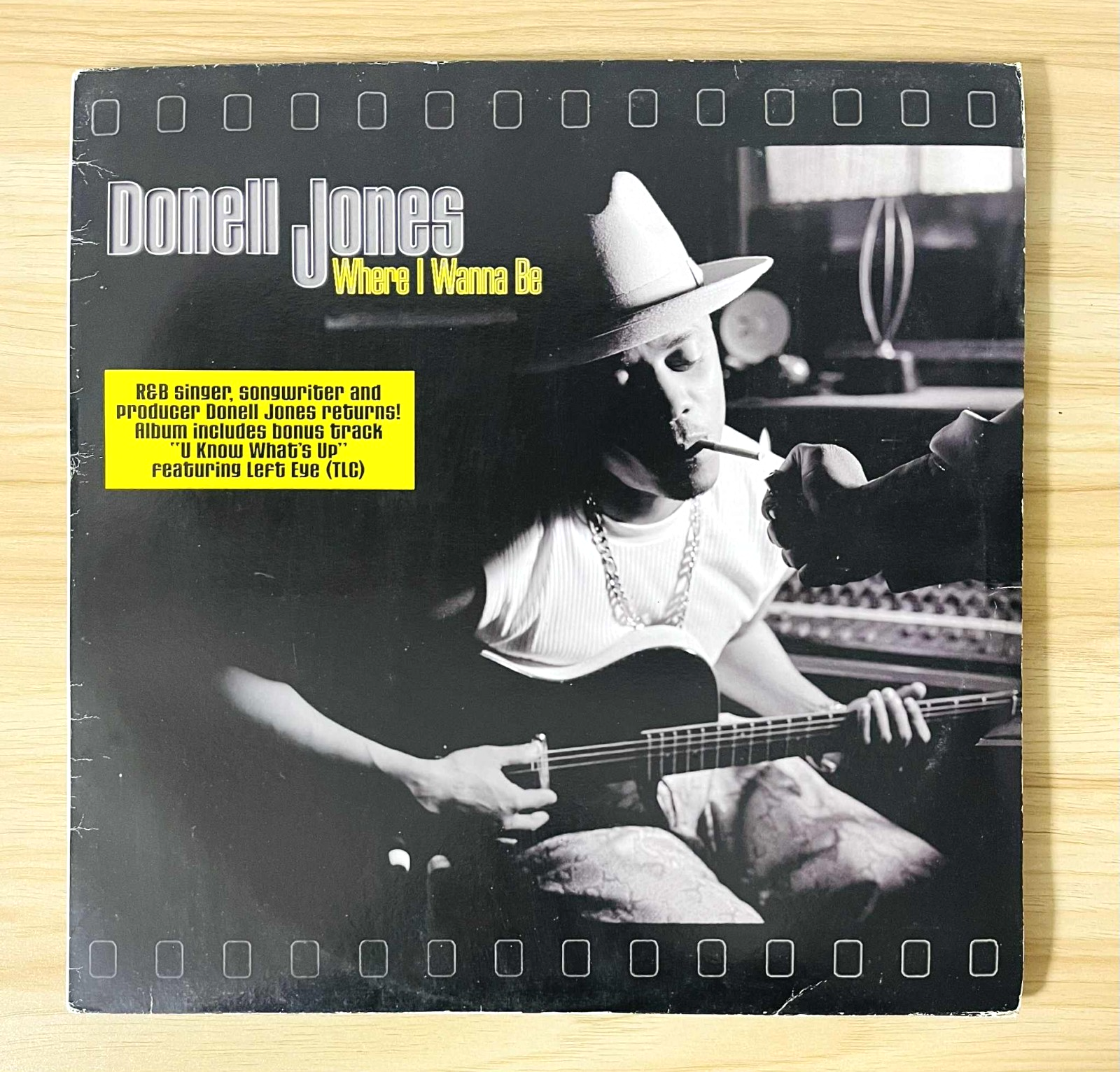 Donell Jones / Where I Wanna Be 1999 EU 2LP Vinyl LaFace Records