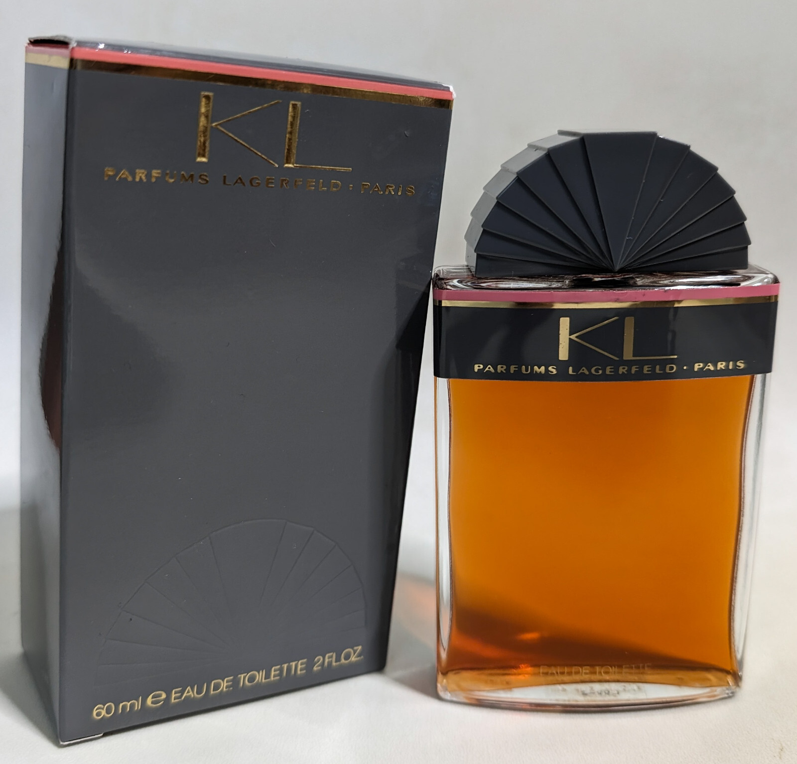 KL by Karl Lagerfeld Eau de Toilette 60ml / 2oz splash vintage