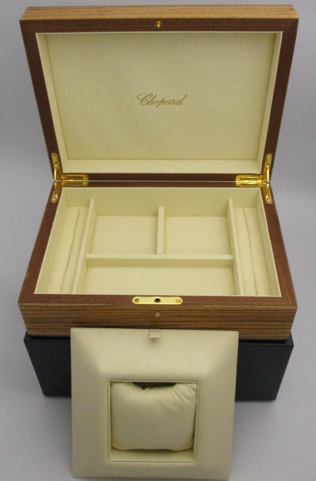 Chopard Large Deluxe Watch & Jewelry Lacquered Wooden Gift Display
