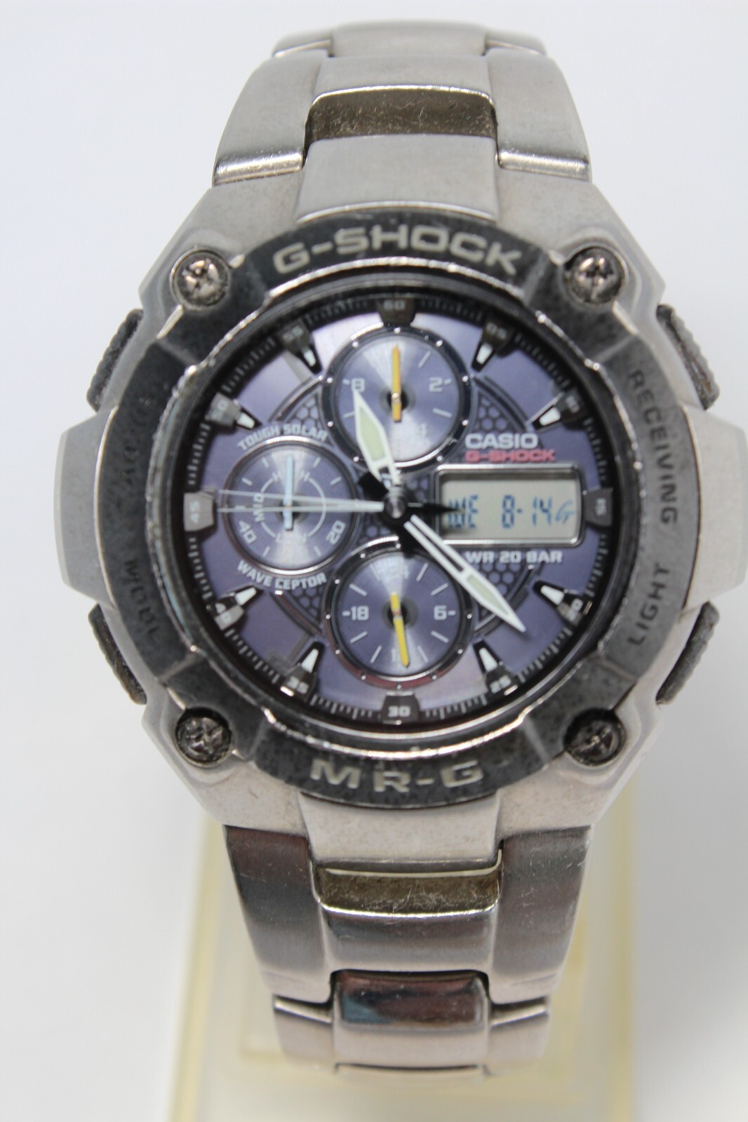 CASIO MR-G MRG-7000DJ Titanium Analog Digital metal band G-SHOCK