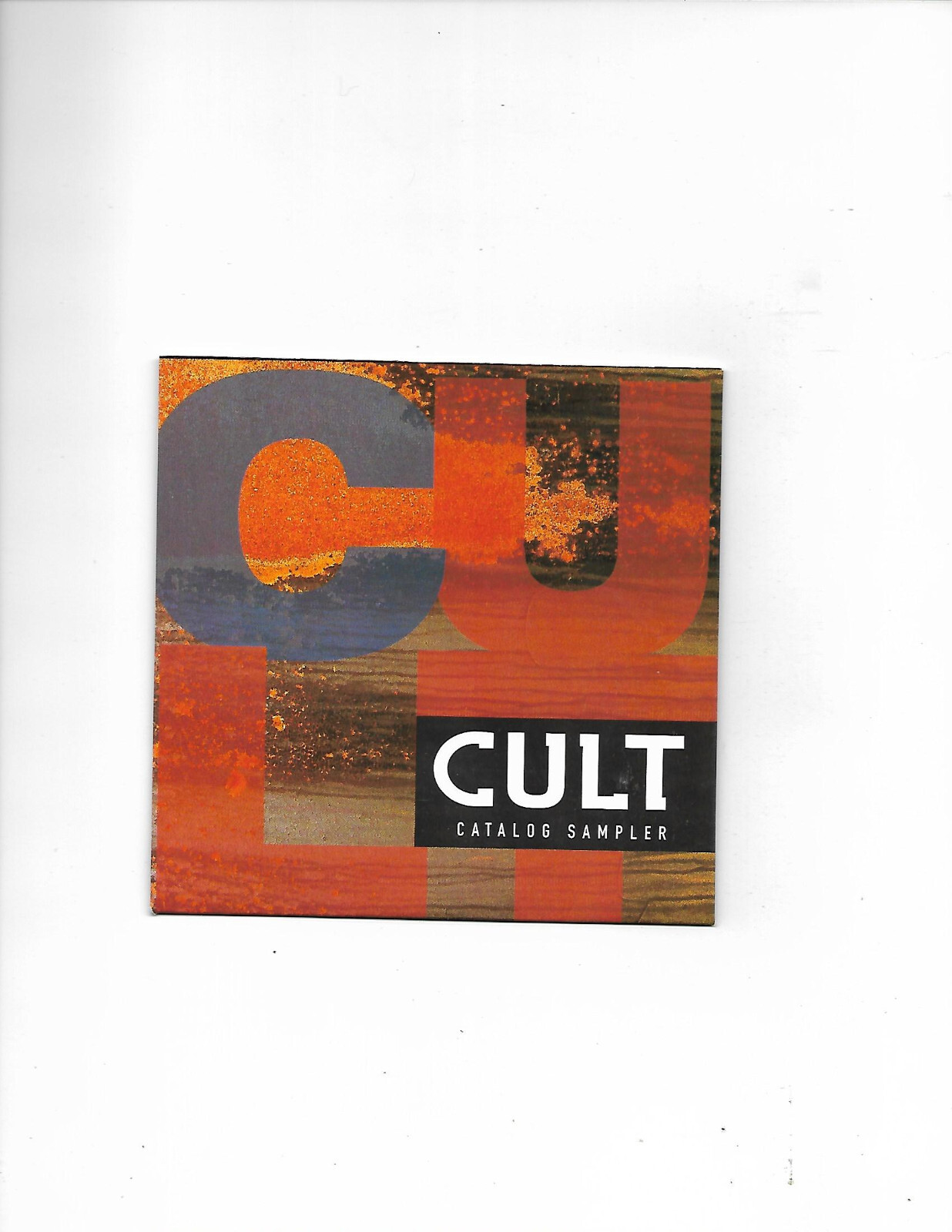 Cult- Cult Catalog Sampler 9 cut Promo CD Sampler w/card sleeve | eBay