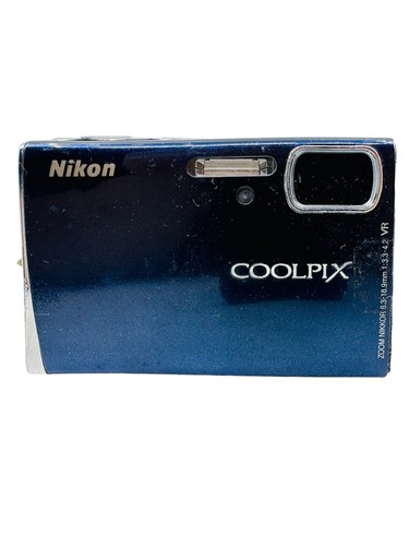 Nikon Coolpix S51 Digital Camera Blue 8.1 Megapixel Zoom Nikkor