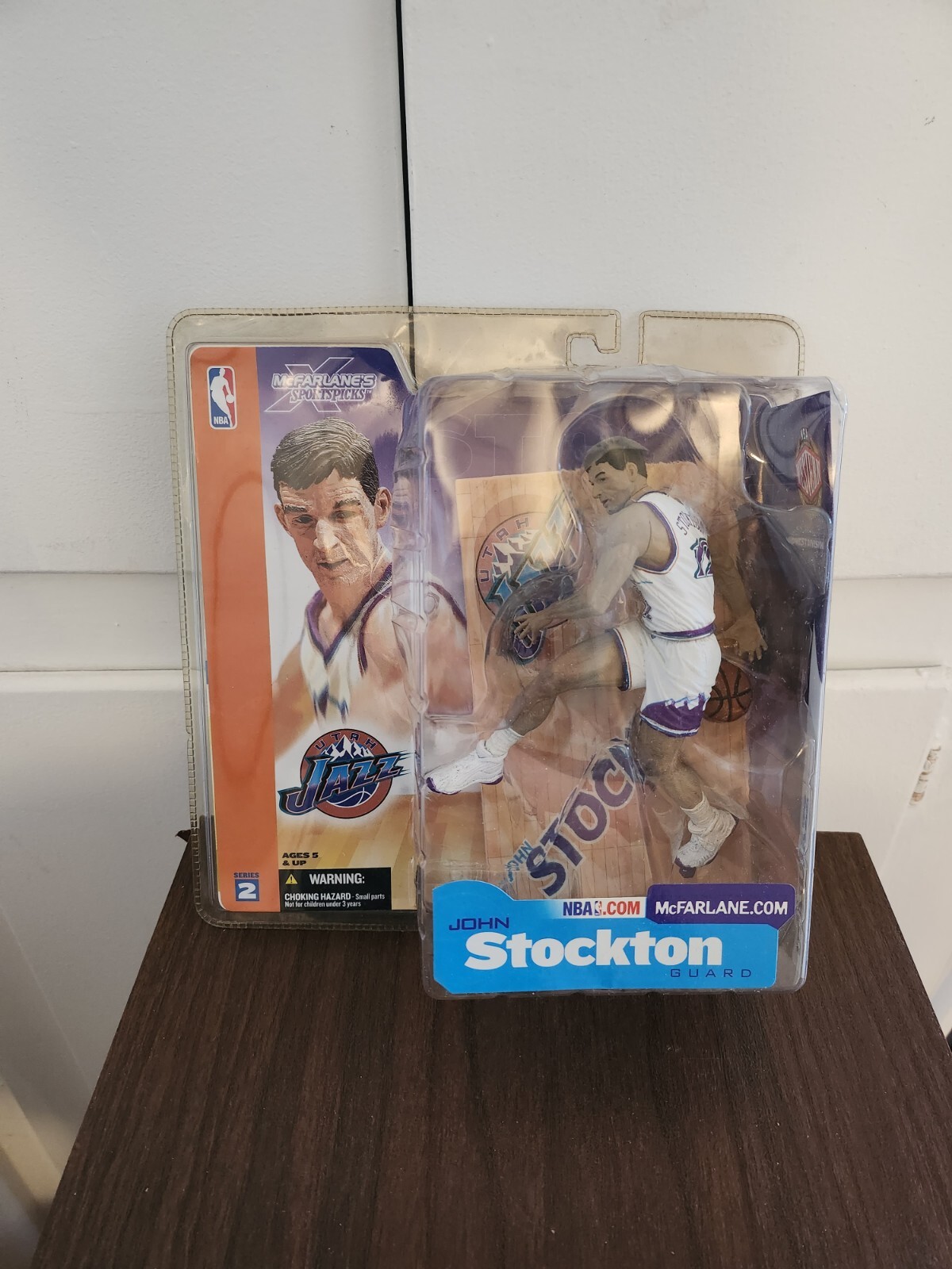 John Stockton McFarlane Sportspicks NBA Series 2 Utah Jazz | eBay