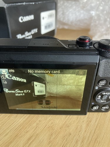 Canon PowerShot G7X Mark II Black Good condition Used | eBay