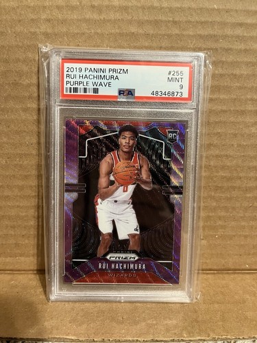 八村塁 optic pink prizm RC auto /25シリ PSA9 八村塁 optic pink