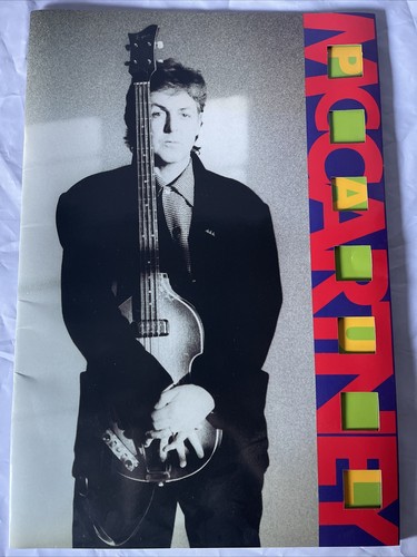 Paul McCartney Concert Program & Magazine 1989 1990 World Tour | eBay
