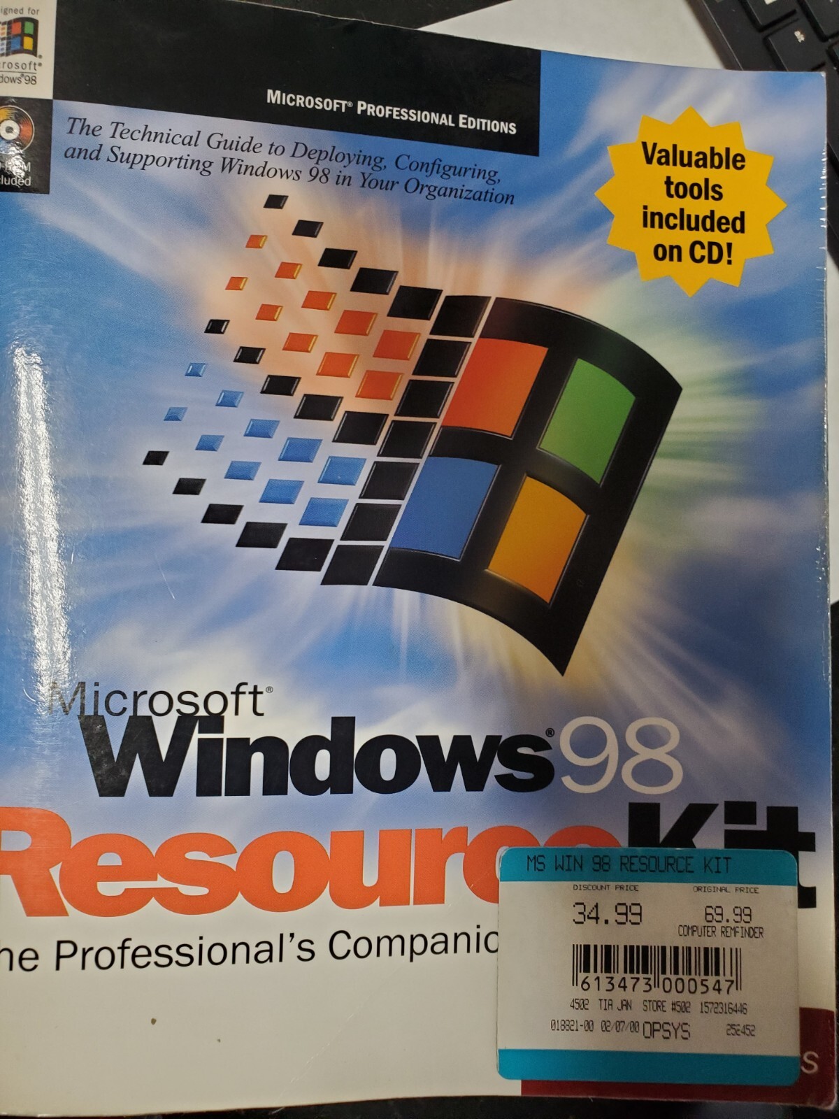 Microsoft® Windows® 98 Resource Kit, no disk 9781572316447| eBay