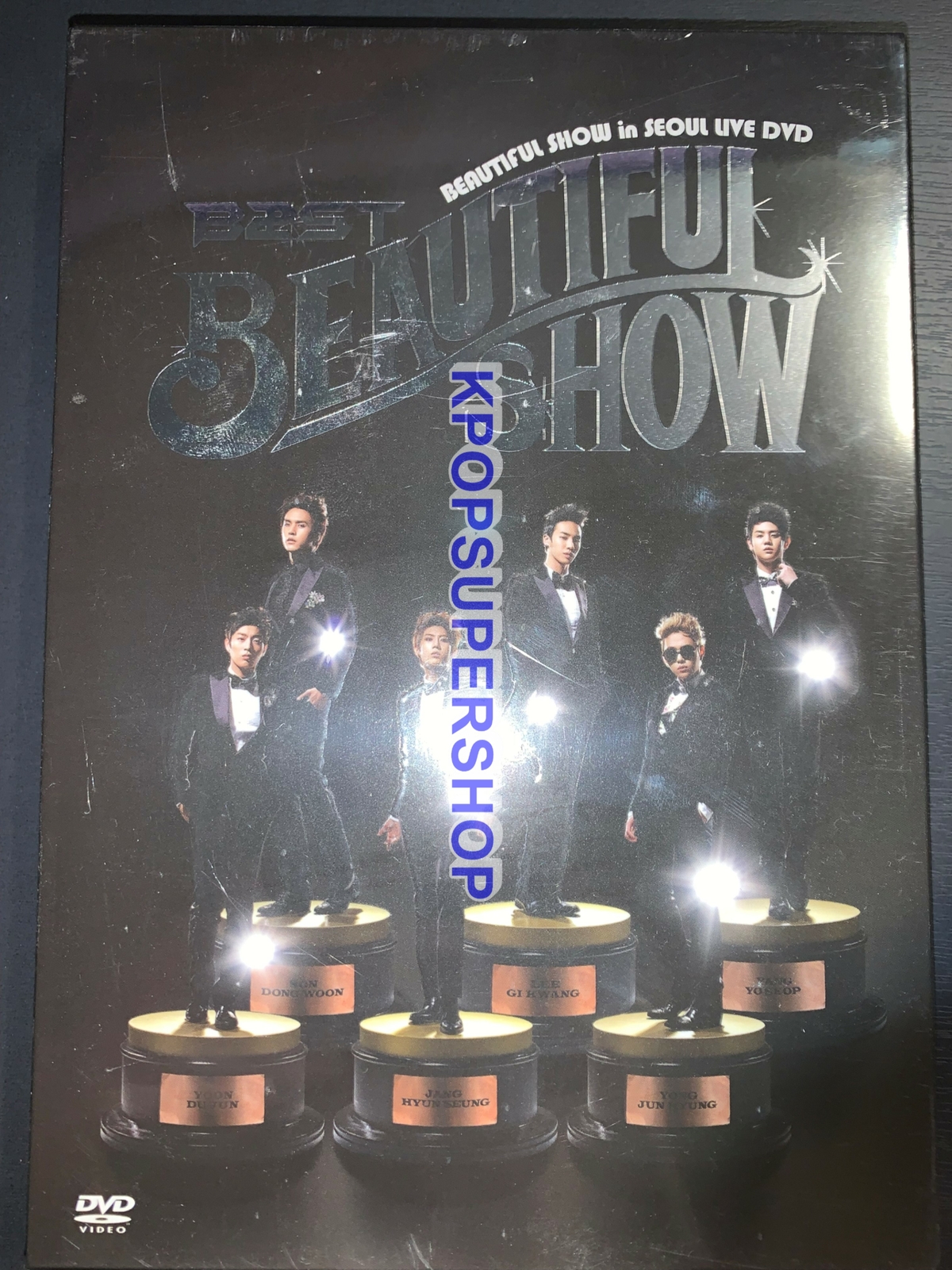 Beast Beautiful Show in Seoul Live 3 DVD New Sealed Rare OOP