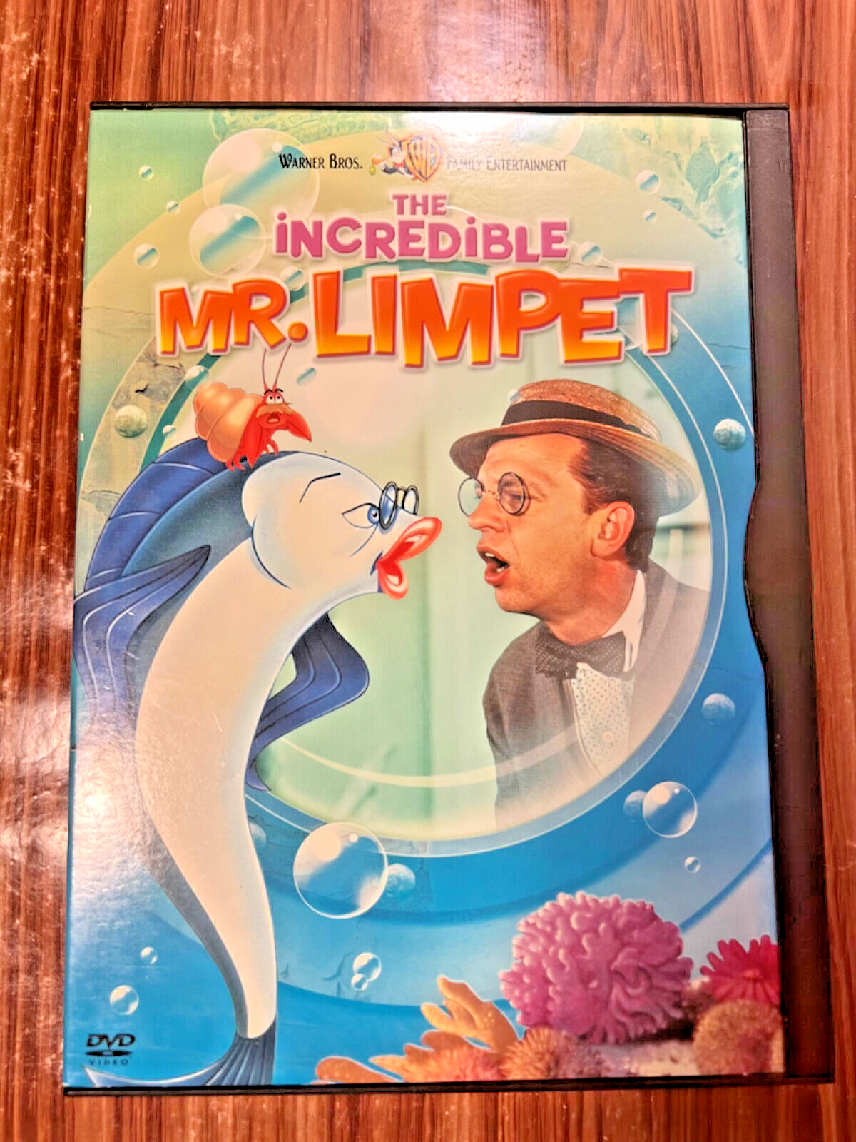 The Incredible Mr. Limpet DVD Don Knotts 1964 Movie Family Kids
