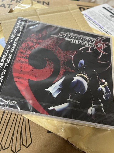 SHADOW THE HEDGEHOG ORIGINAL SOUNDTRACK CD *SEALED NEW* JAPAN