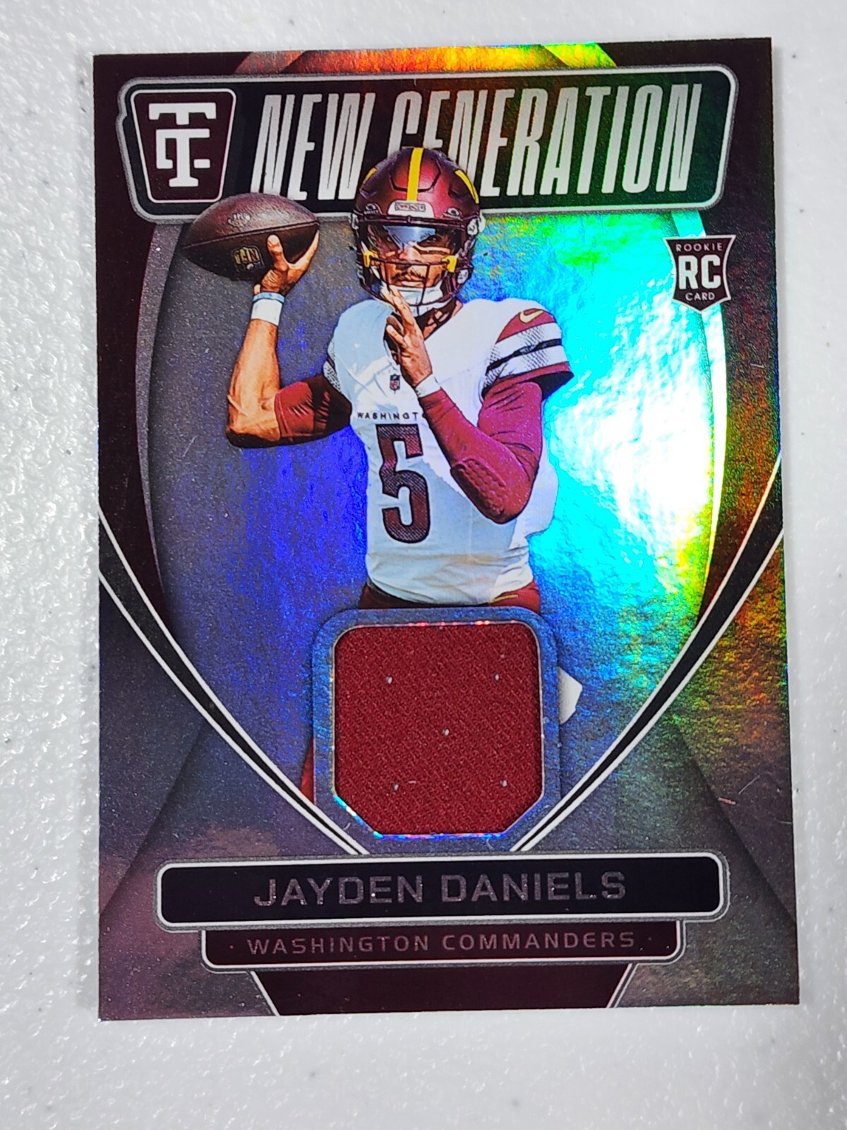 Jayden Daniels 2024 Totally Certified New Generation Rookie Jersey
