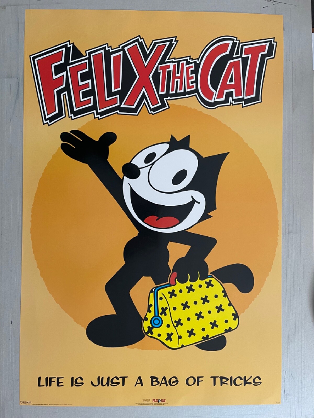 FELIX THE CAT, LIFE IS JUST A BAG OF TRICKS,RARE AUTHENTIC 2004