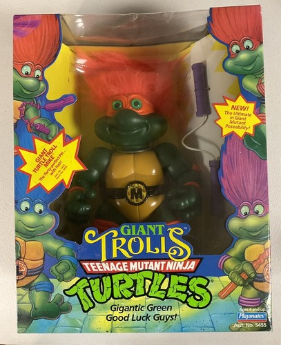 Teenage Mutant Ninja Turtles Giant Troll Michelangelo￼ Mikey Mike