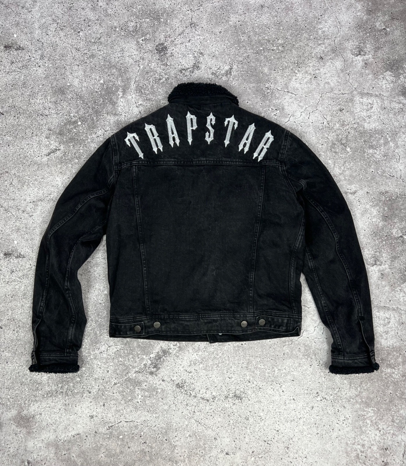 Trapstar London Denim Jacket Men's Black size M | eBay