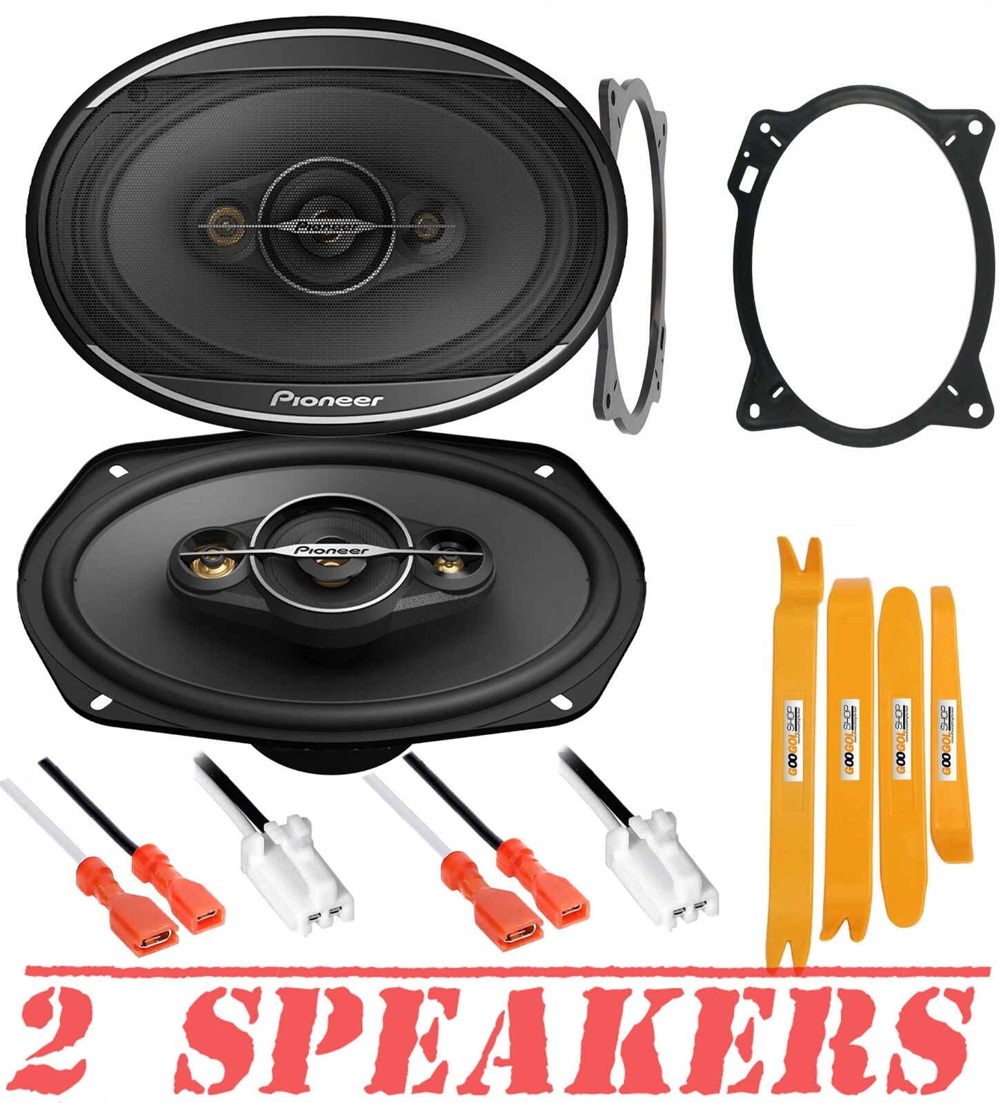 Pioneer 450watts 4 Way 6