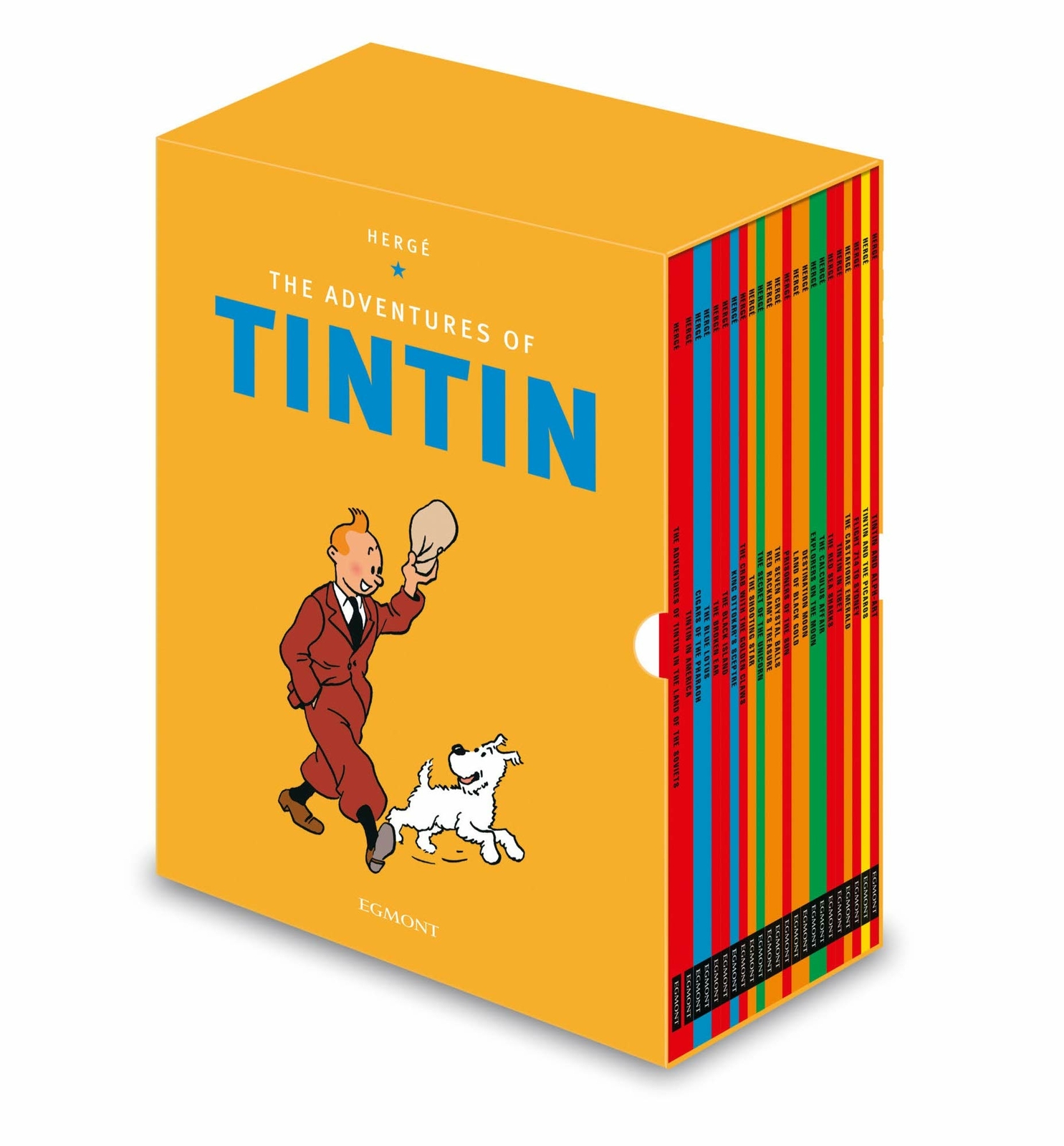 The Adventures of Tintin Boxset 23 Books Collection By Herge NEW