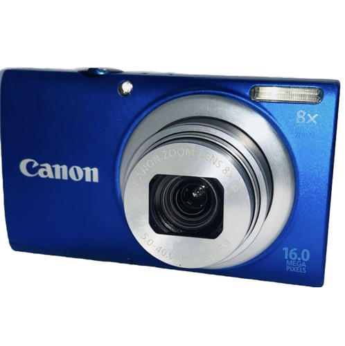 Canon PowerShot A4000 IS 15.1MP Digital Camera Blue | eBay