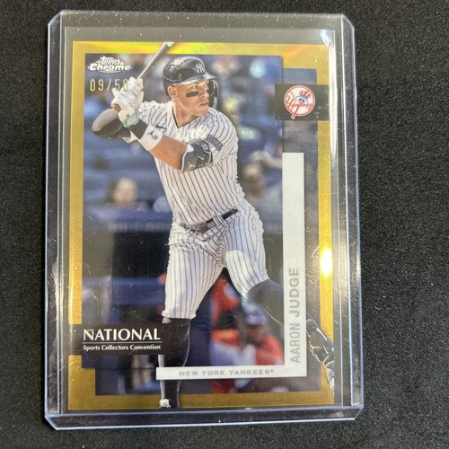 Aaron Judge Topps Chrome Gold Refractor /50 | eBay