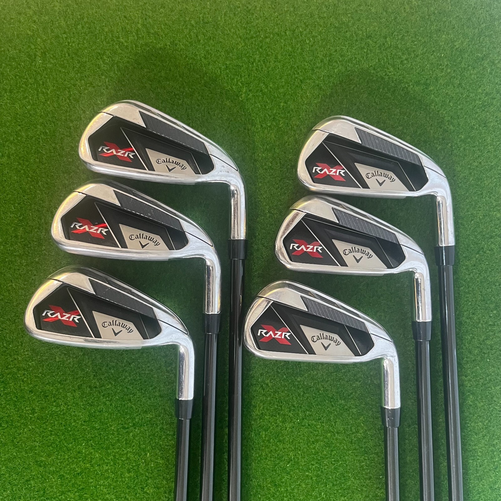 Callaway golf RAZR X IronSet 5-9 Pw 6pieces RH RAZR 60i Graphite