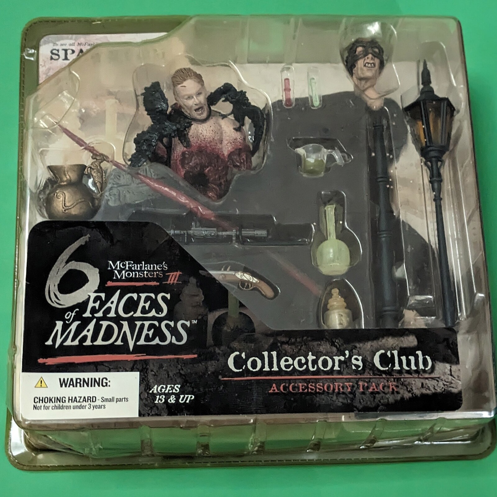 McFarlane's Monsters 6 Faces of Madness Collector's Club Accessory
