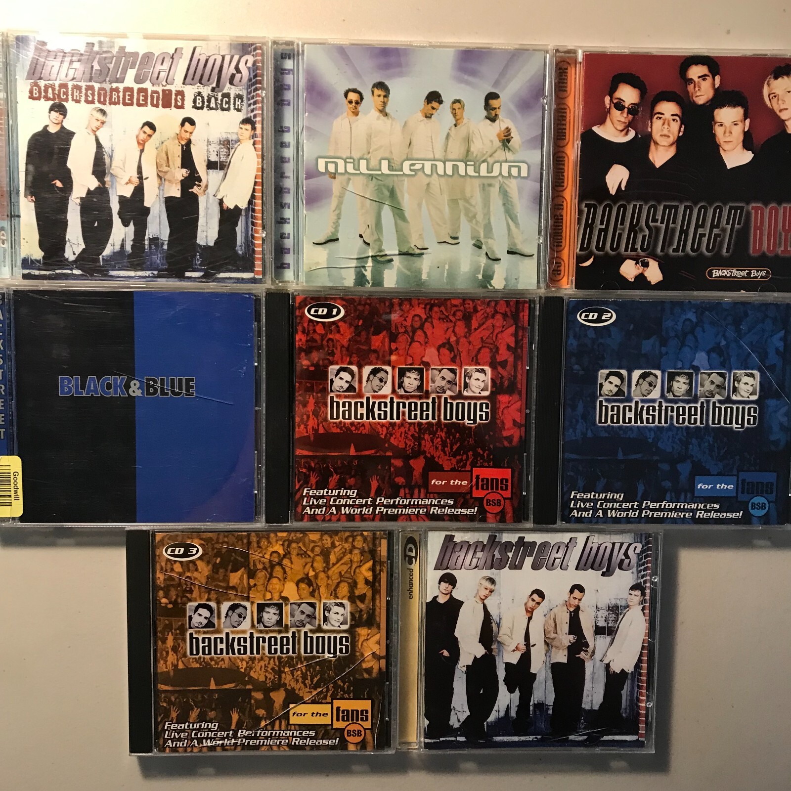 BACKSTREET BOYS - 8 CD LOT - USED CDs | eBay