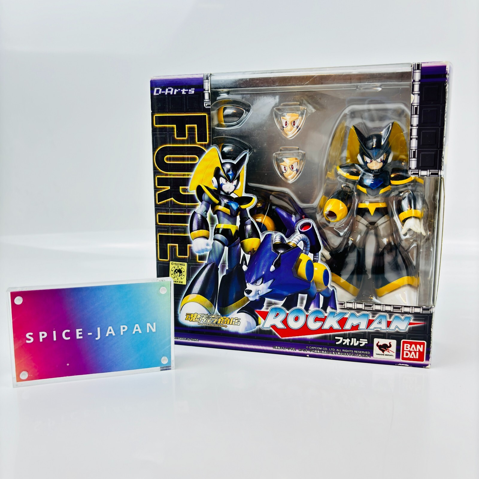 Bandai D-arts Megaman Rockman Bass Forte Figure CAPCOM Bass and