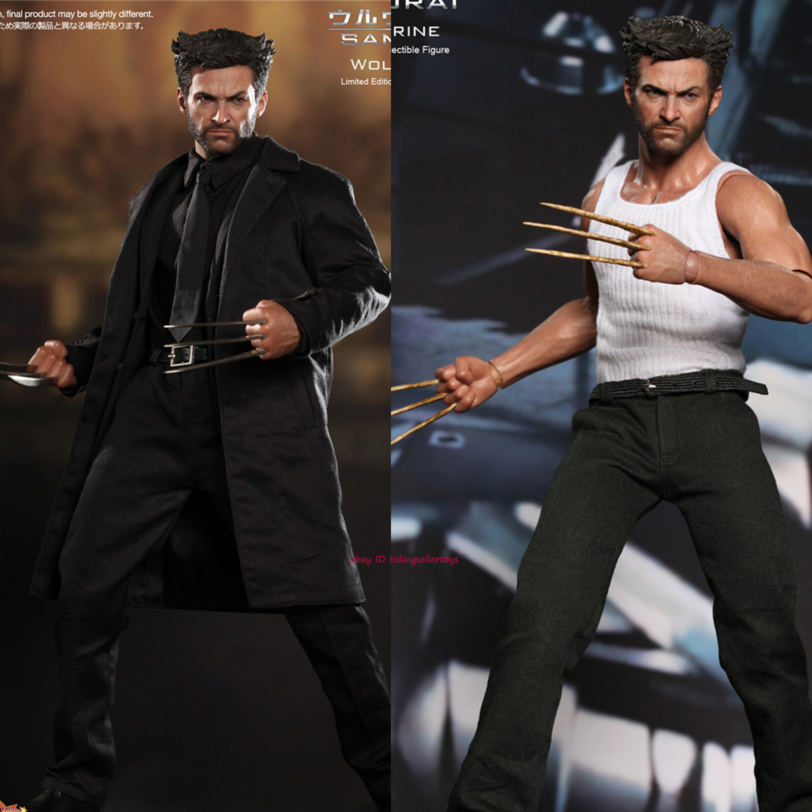 Hot Toys The Wolverine X-man 1/6 Action Collectible Figure Two