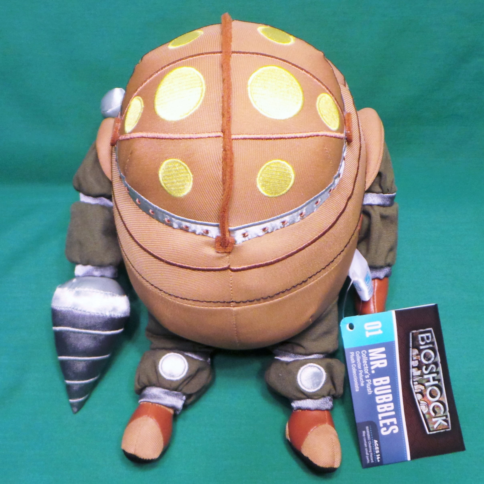 BioShock Big Daddy ぬいぐるみ 約30cm BioShock Big Daddy ぬいぐるみ