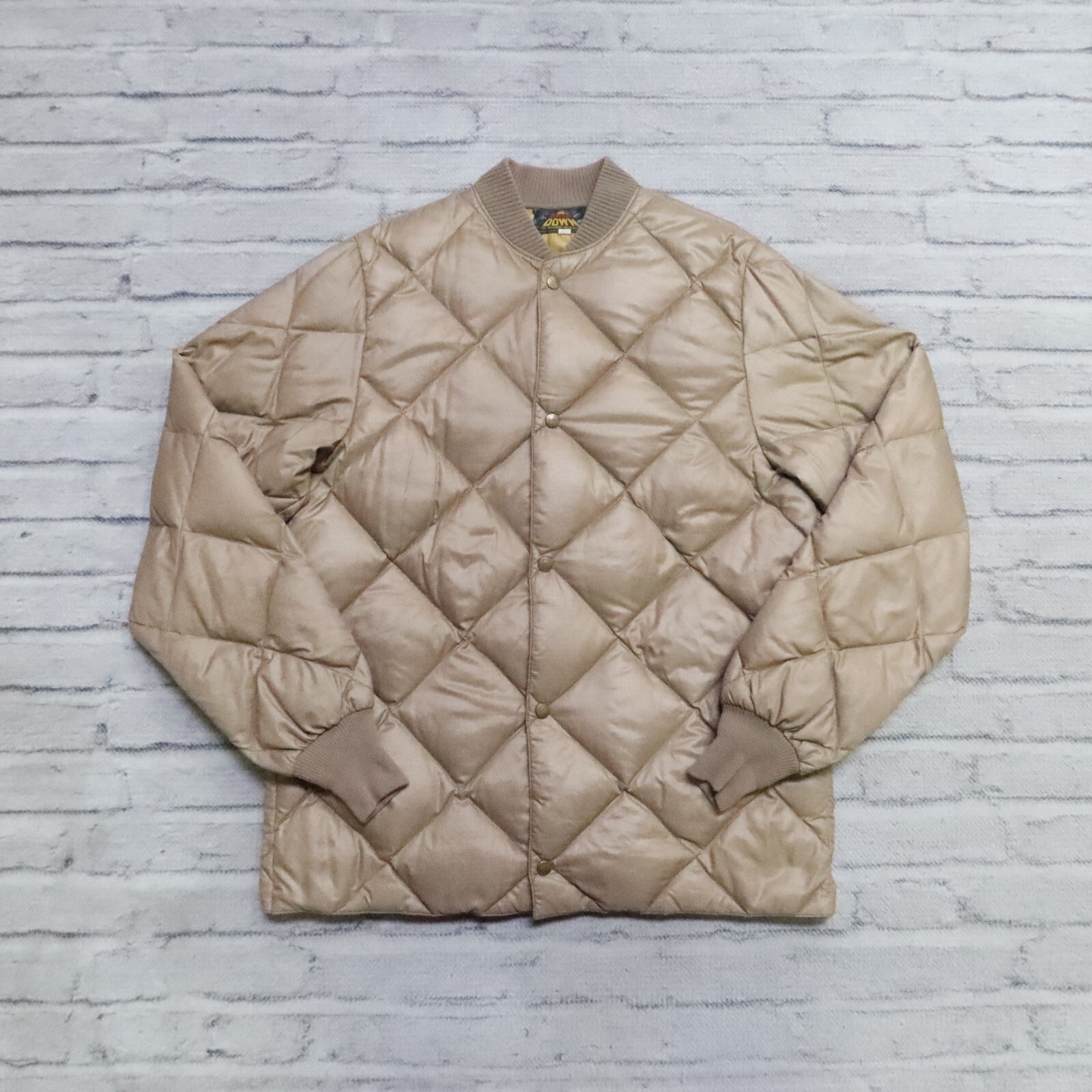 Vintage Eddie Bauer Diamond Quilted Down Jacket Sun Down | eBay