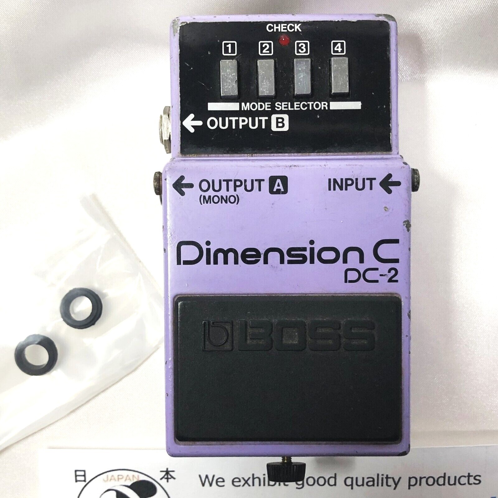 Boss DC-2 Dimension C 1986 Vintage Chorus Effects Pedal Made in